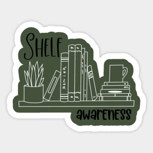 Shelf Awareness 4 Sticker